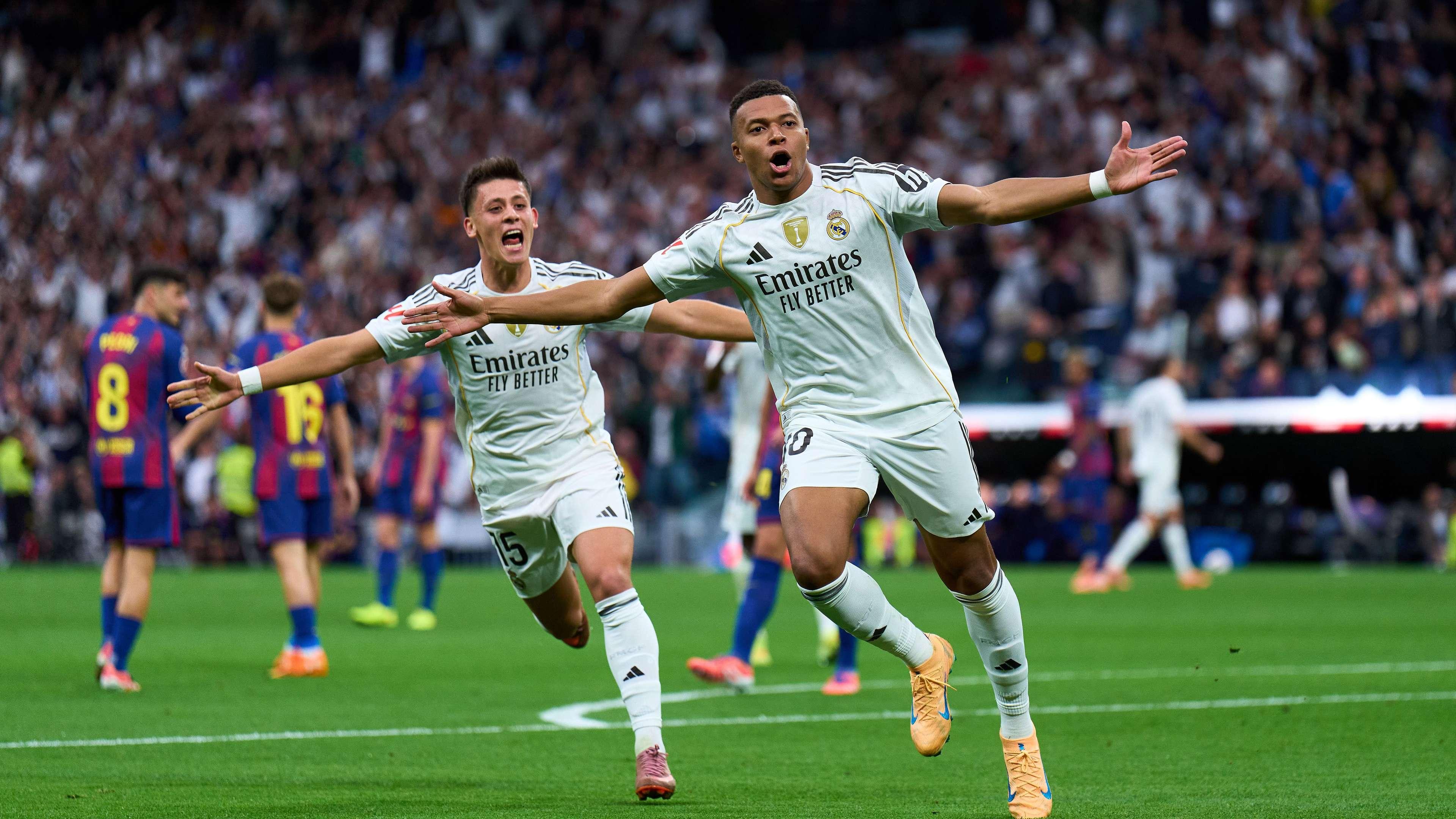 ريال مدريد يحسم الكلاسيكو أمام برشلونة بنتيجة 2-1 في الدوري الإسباني
